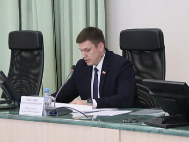 Председатель Думы Роман Никулин провёл публичные слушания